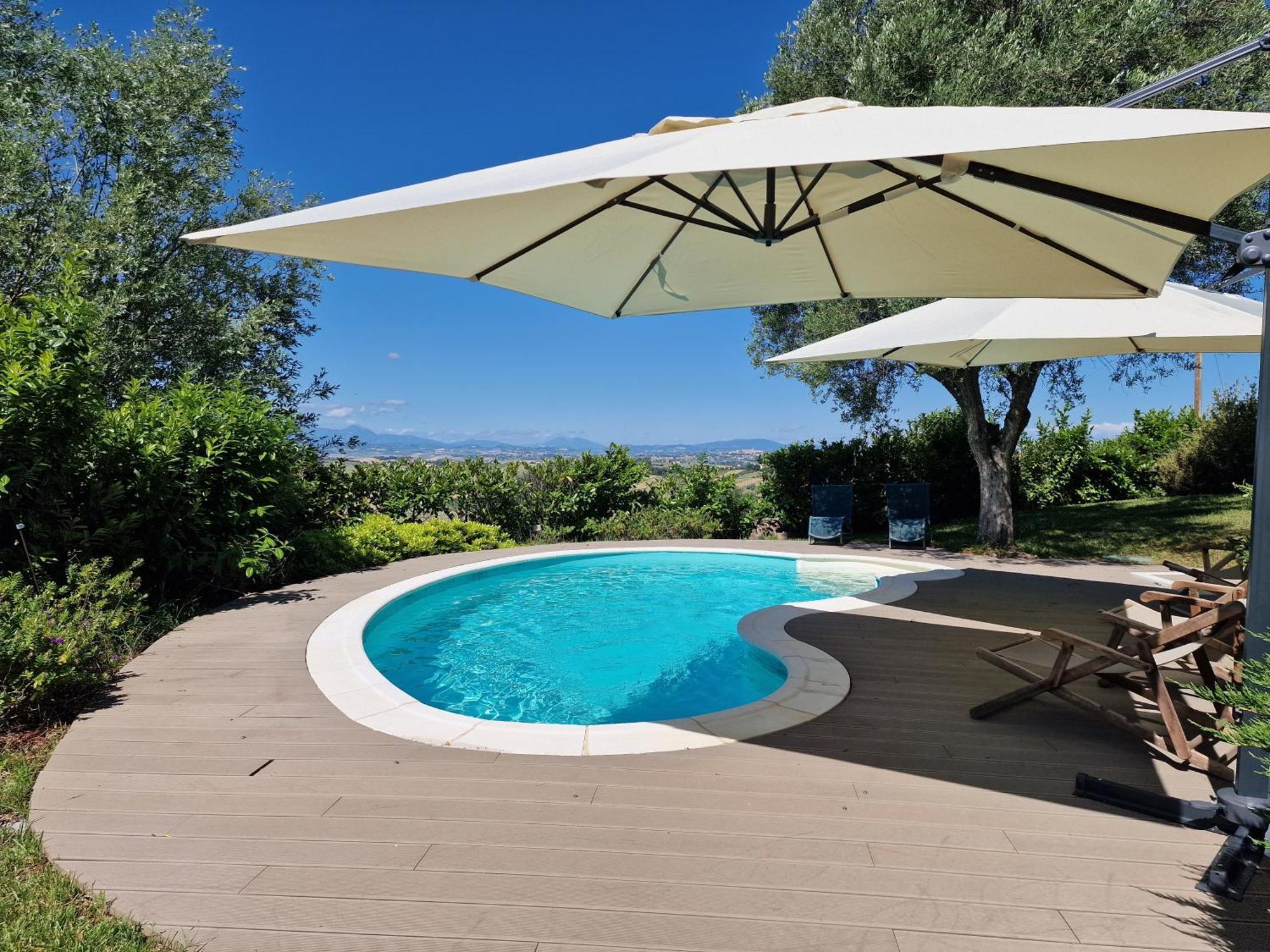 Casali Marchigiani - Ville Vacanza Private Con Piscina Ostra Eksteriør bilde