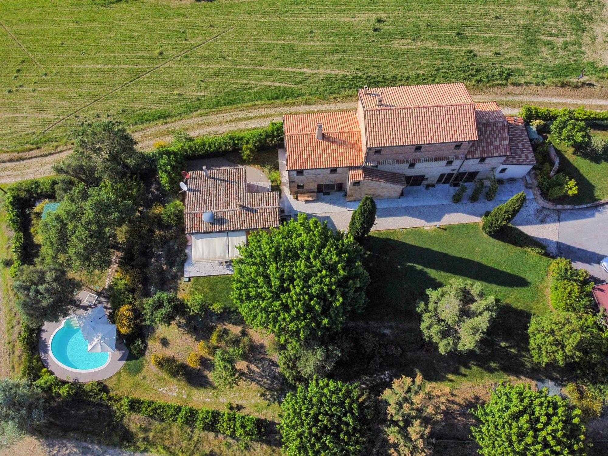 Casali Marchigiani - Ville Vacanza Private Con Piscina Ostra Eksteriør bilde